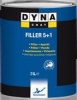 DYNAcoat Грунт-выравниватель Filler 5+1, серый, 1л +0,2 отв