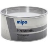 MIPA Шпатлевка c алюминиевым наполнителем P70, серебристо-серый металлик, 2 кг