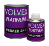 VOLVEX Быстросохнущий грунт 2K PLATINUM PRIMER 4+1, серый, 1л+отв 0,25л.